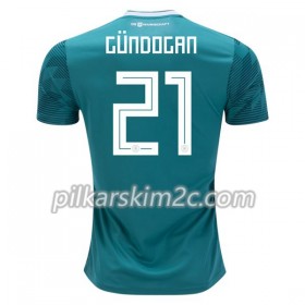 Koszulka Niemcy Gundogan 21 Precz Mistrzostwa Świata 2018 - Koszulki Piłkarskie